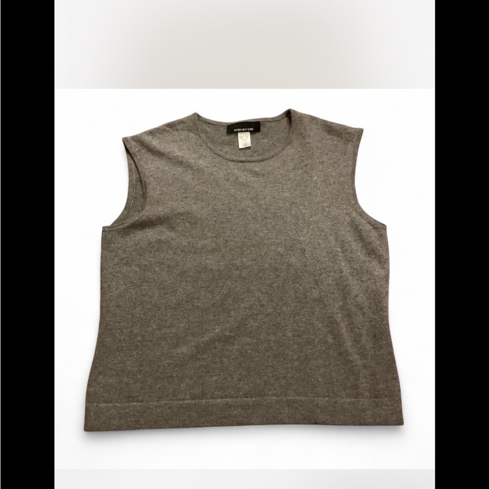 Jones New York cashmere sweater vest
